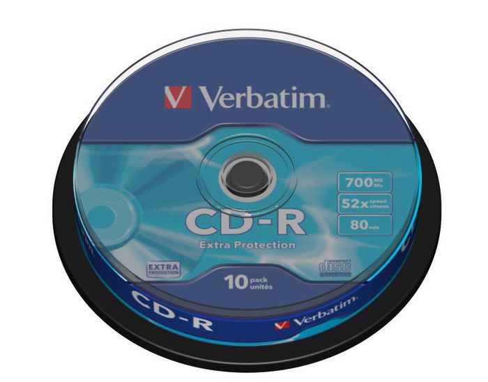 Verbatim CD-R Extra Protection, 700MB, 52x
