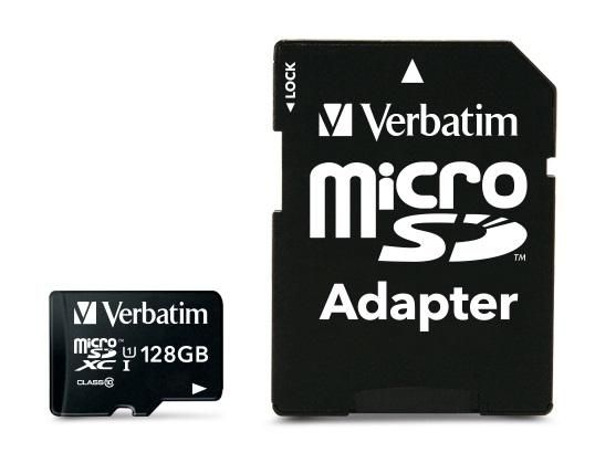 Verbatim 128GB, MicroSDXC, Class 10