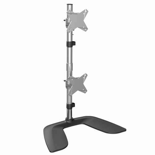 VERTICAL DUAL-MONITOR STAND AL MONITORS UP TO 27IN VESA