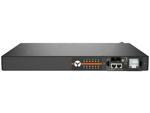 VERTIV GEIST PDU MONITORED(UNIT LEVEL) EC 1U INPUT IEC 60320 C20