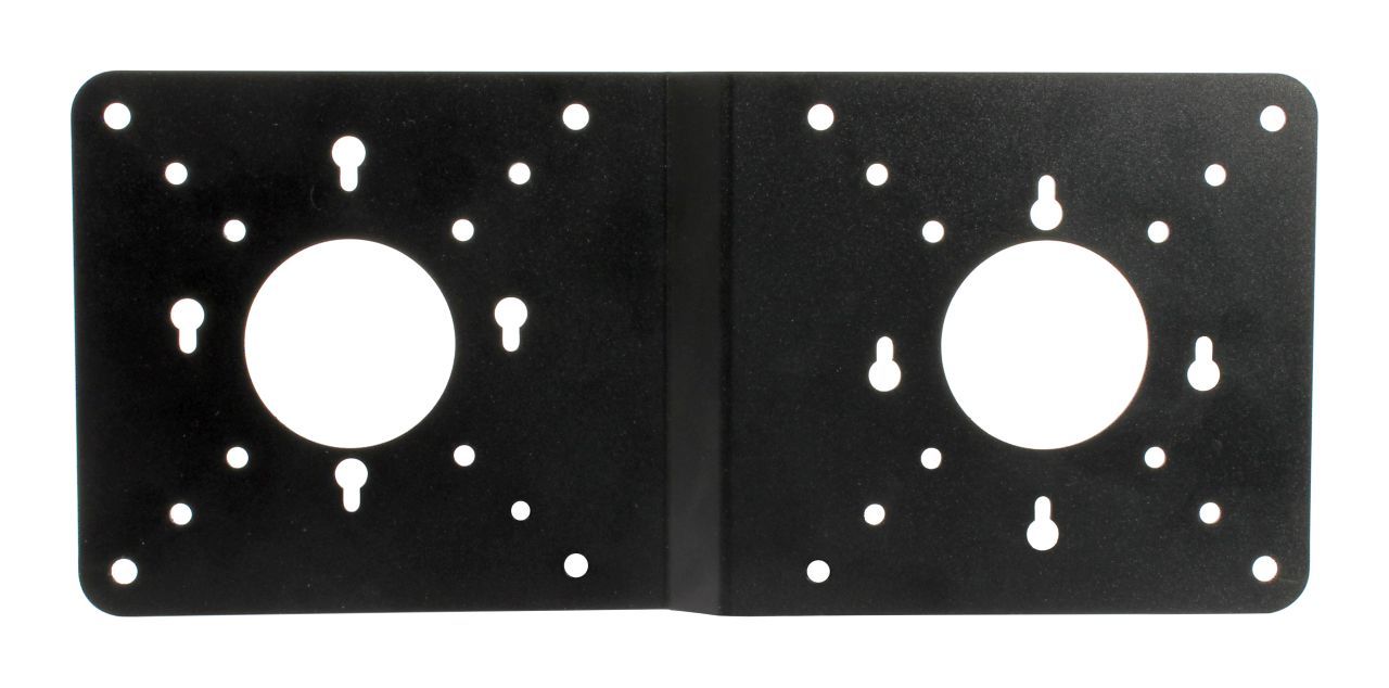 VESA adapter plate mini PC to VESA monitor mount