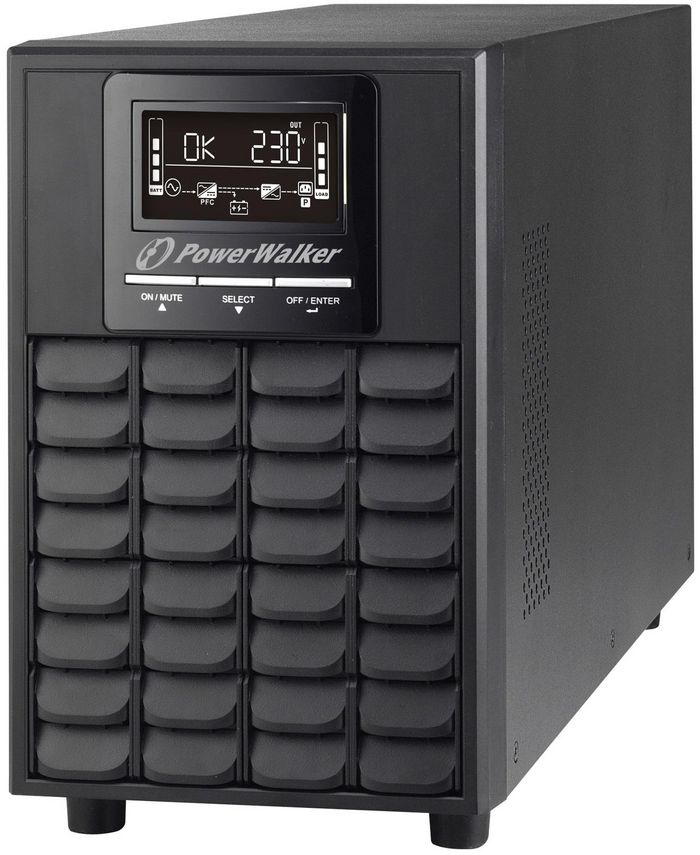 PowerWalker VFI 1000 CG PF1 - 1000VA, 1000W, 3:1, USB, RS-232, EPO