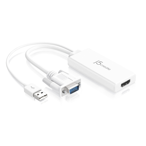 VGA TO HDMI VIDEO AUDIO ADAPTER