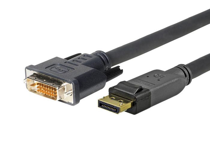 Vivolink Pro Displayport - DVI-D, FHD, 1m, Black