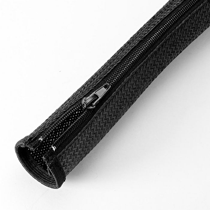 Vivolink Pro Expandable Sleeve Black w. Zipper 12mm 4.8m