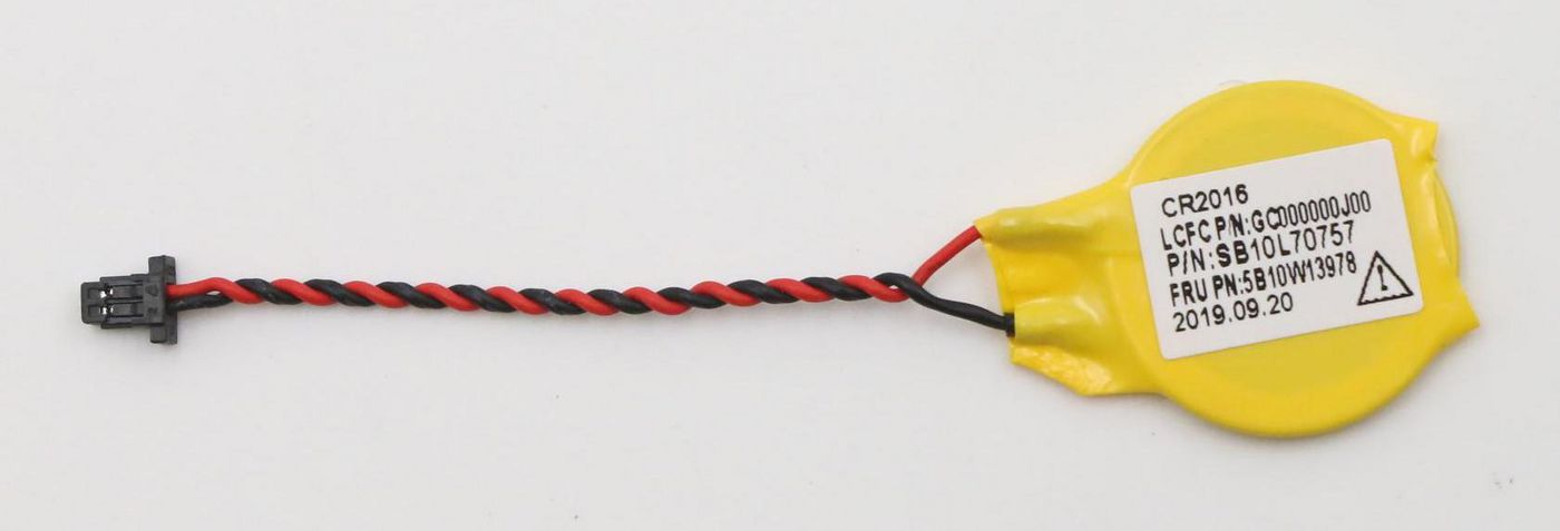 CR2016 RTC CMOS battery for