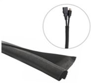 Vivolink VLSC3825000B cable organizer Cable sock Black 1 pc(s)