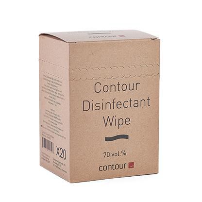 Contour Design Contour Disinfectant Wipe 20 pc(s)