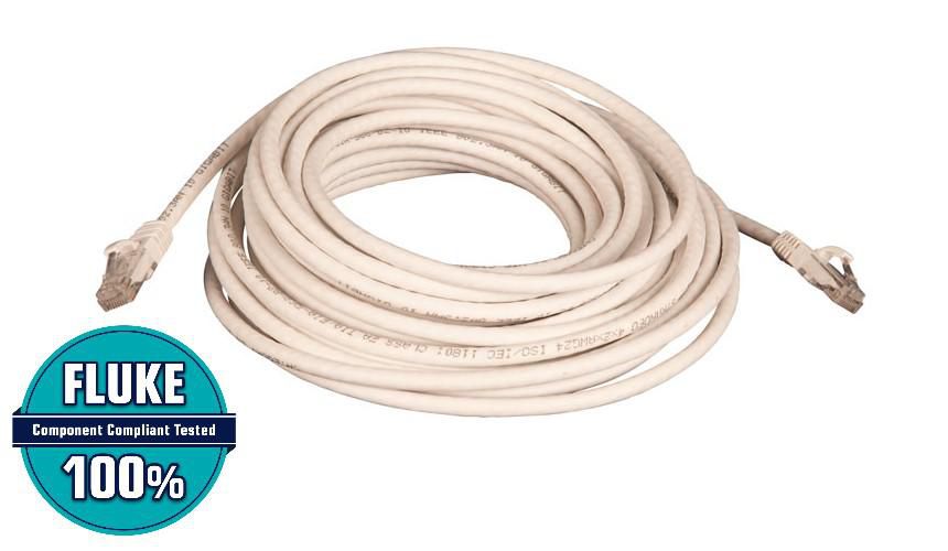 Lanview LVN149042 networking cable Black 10 m Cat6a U/UTP (UTP)