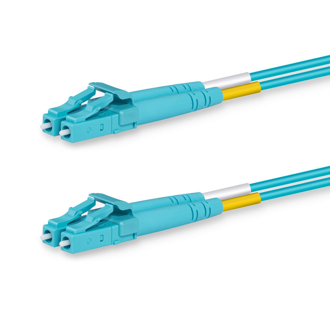 Lanview LVO231469 InfiniBand/fibre optic cable 1 m 2x LC Aqua colour