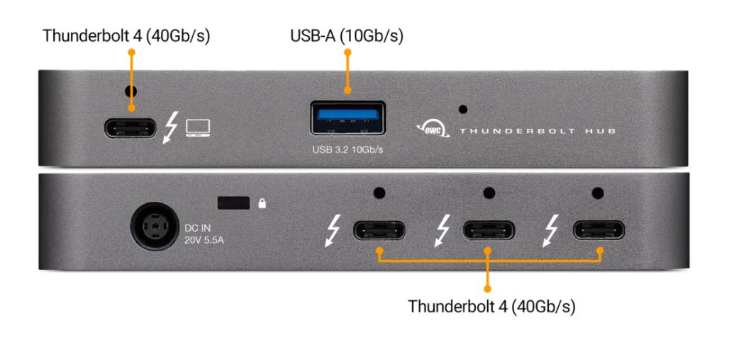 Thunderbolt Hub - 3 x TB4