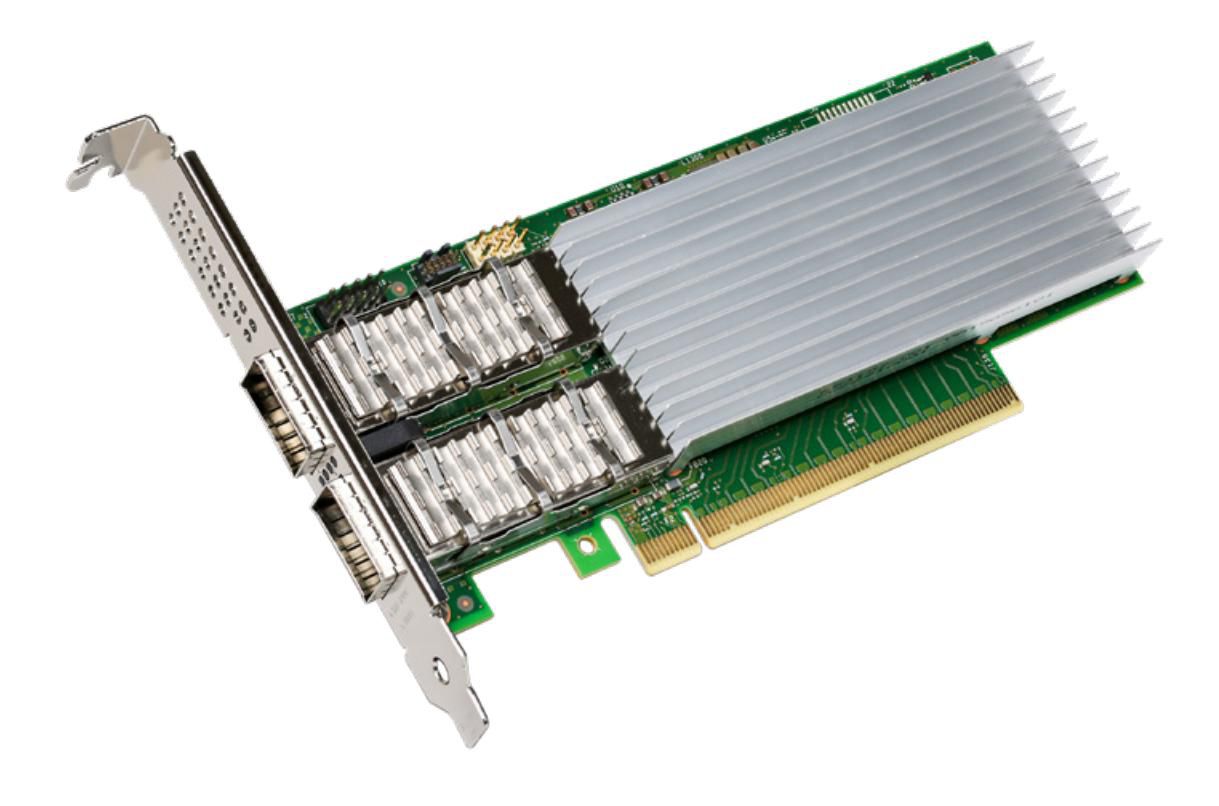 NIC/PCiE up to 100Gb QSFP28 x2 Bulk