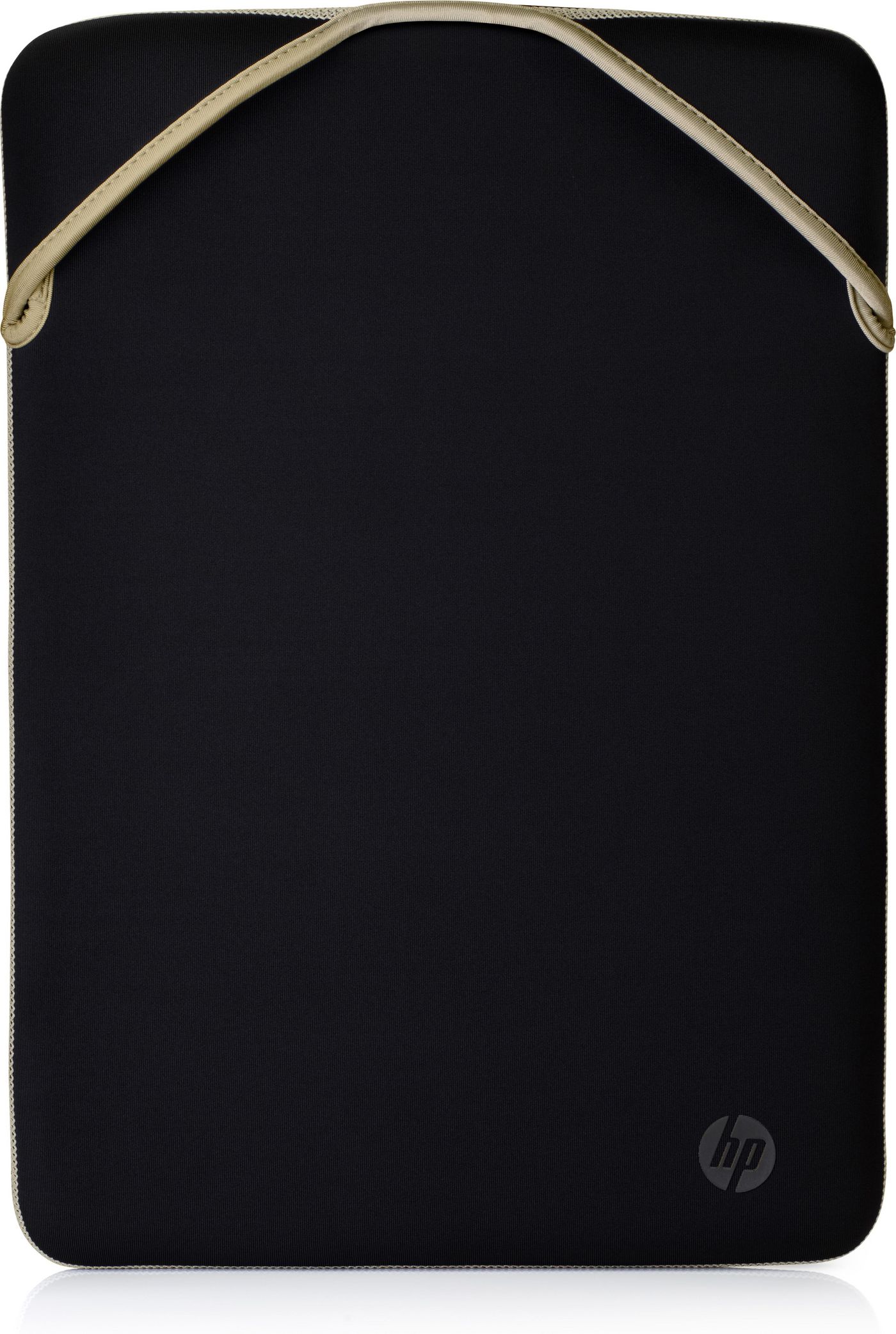 HP Reversible Protective 15.6-inch Gold Laptop Sleeve 15.6" Sleeve case Black, Gold