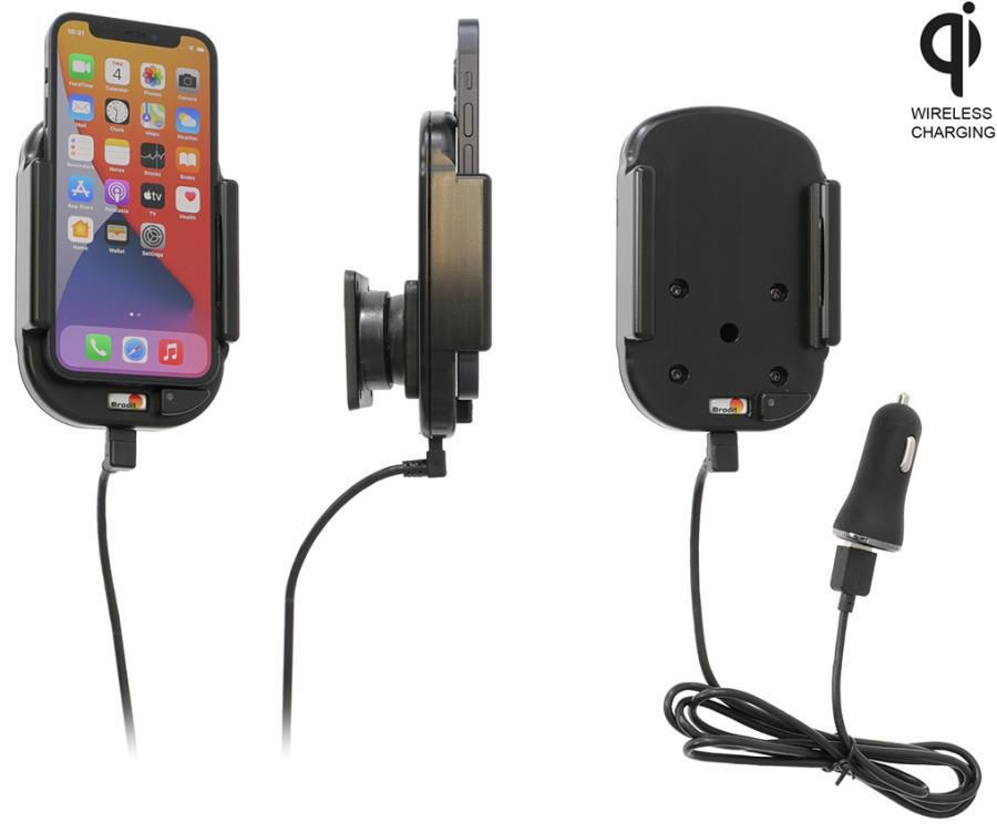 Qi wireless active holder