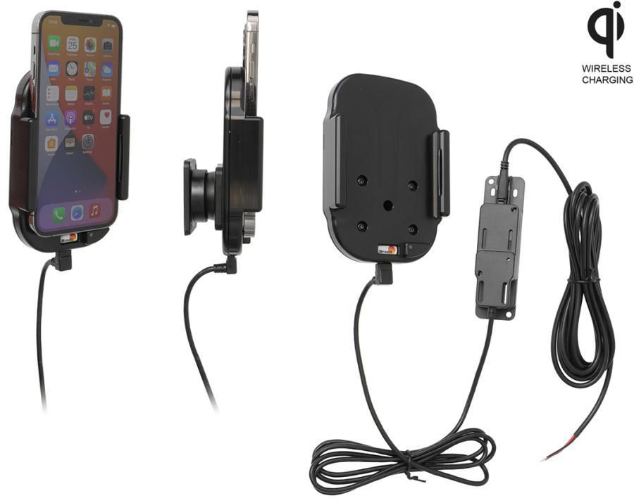 Qi wireless active holder for