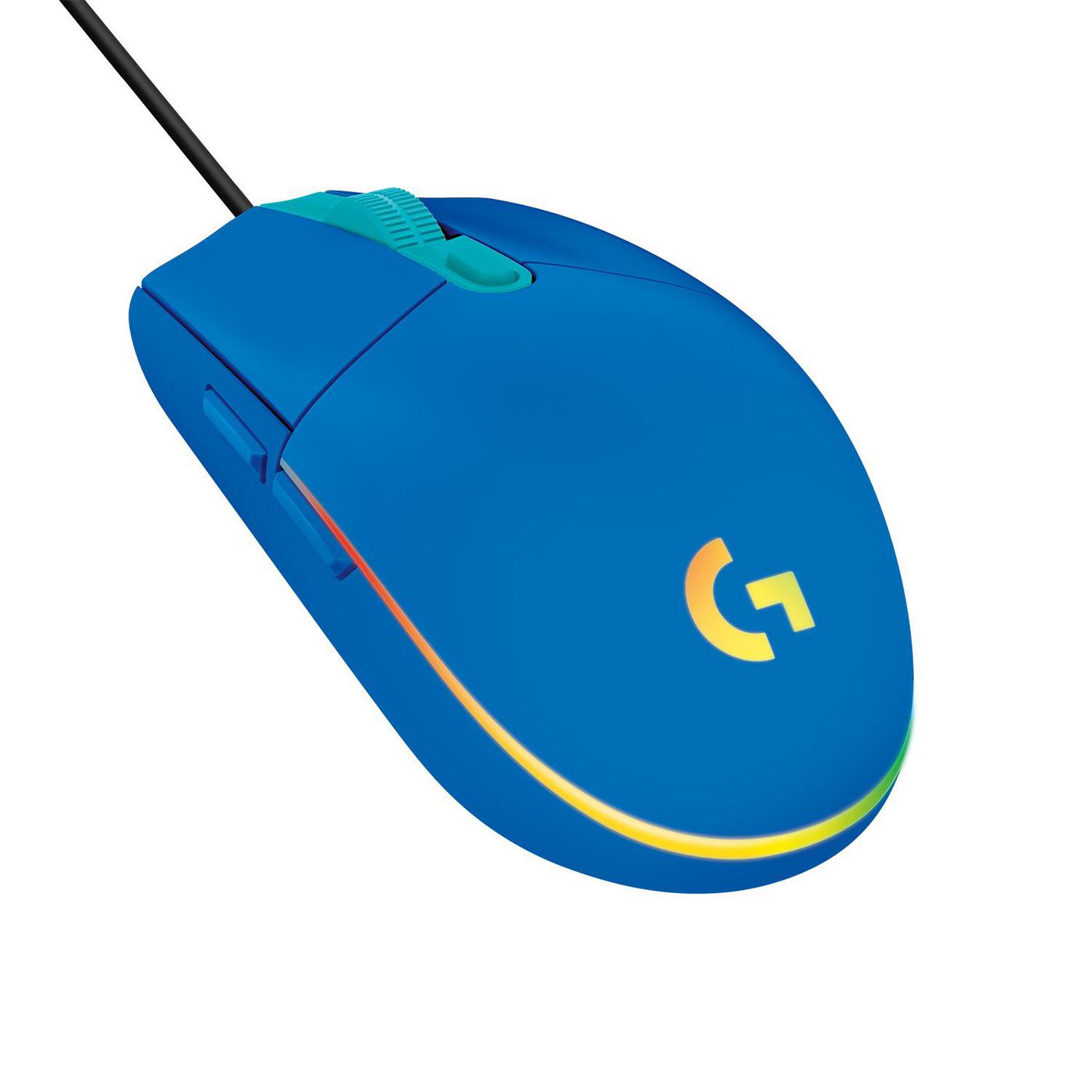 Logitech Gaming Mouse G203 LIGHTSYNC Optisk Kabling Blå