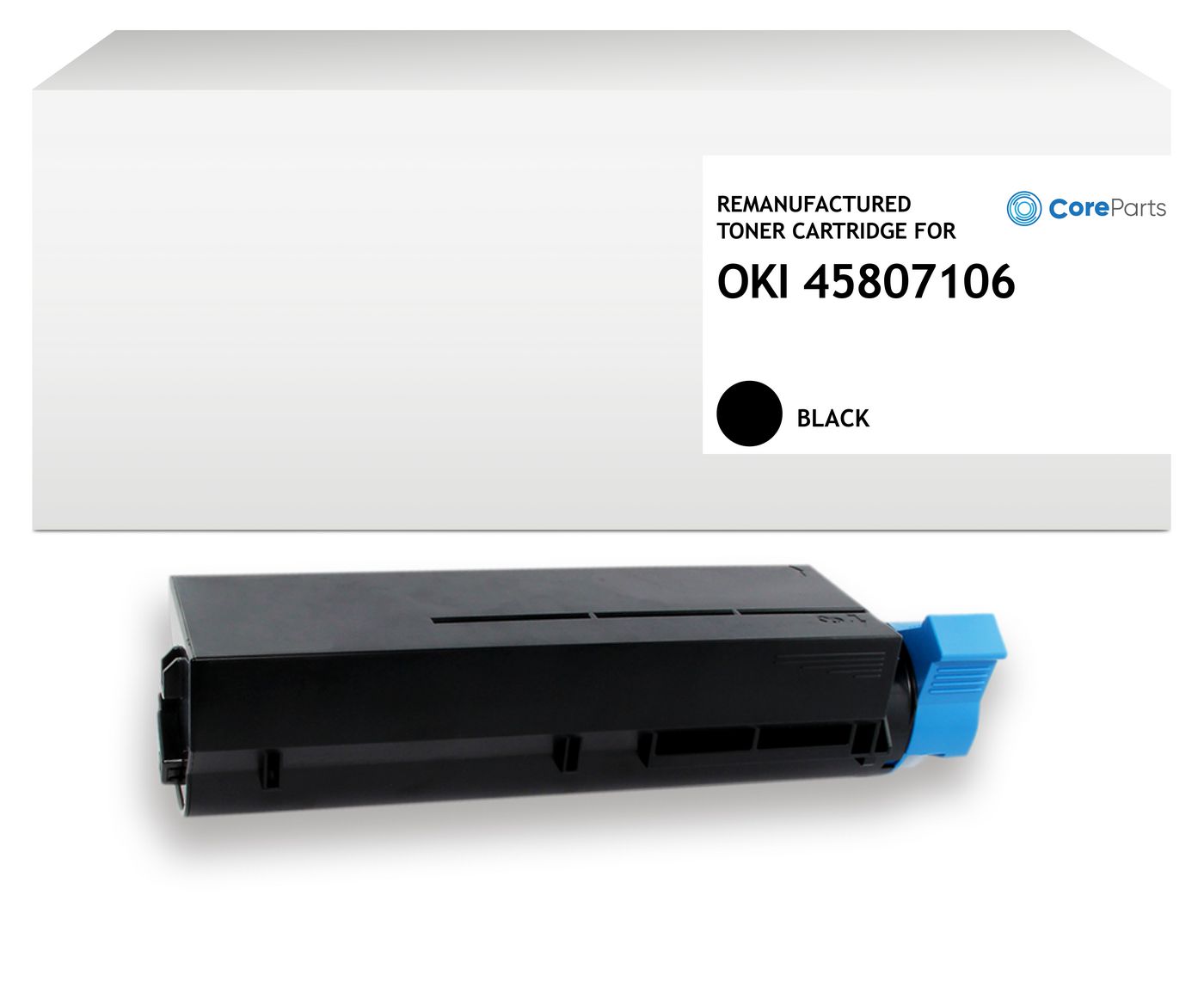 CoreParts QI-45807106 toner cartridge 1 pc(s) Original Black