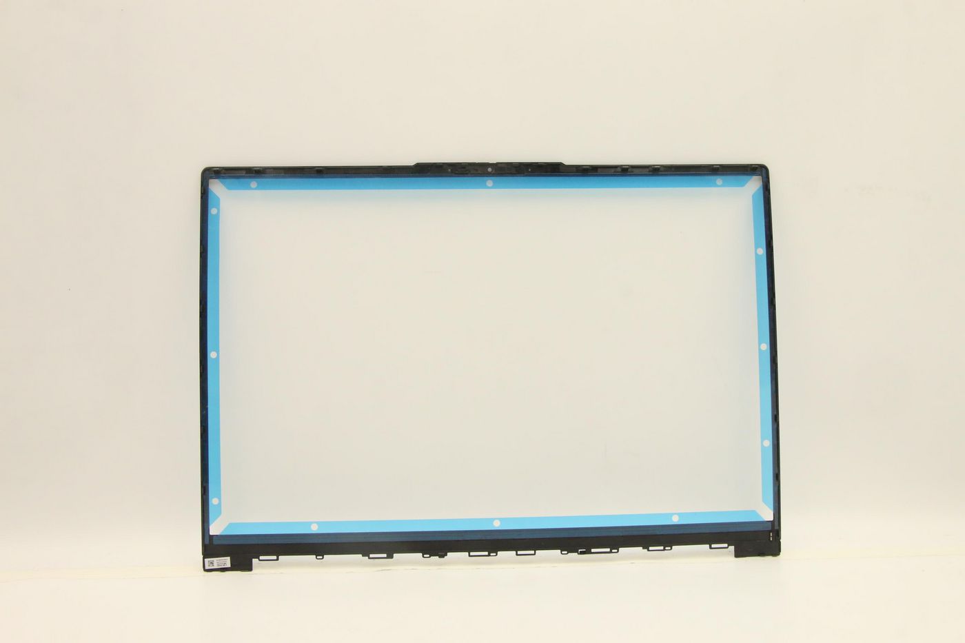 LCD bezel with camera lens