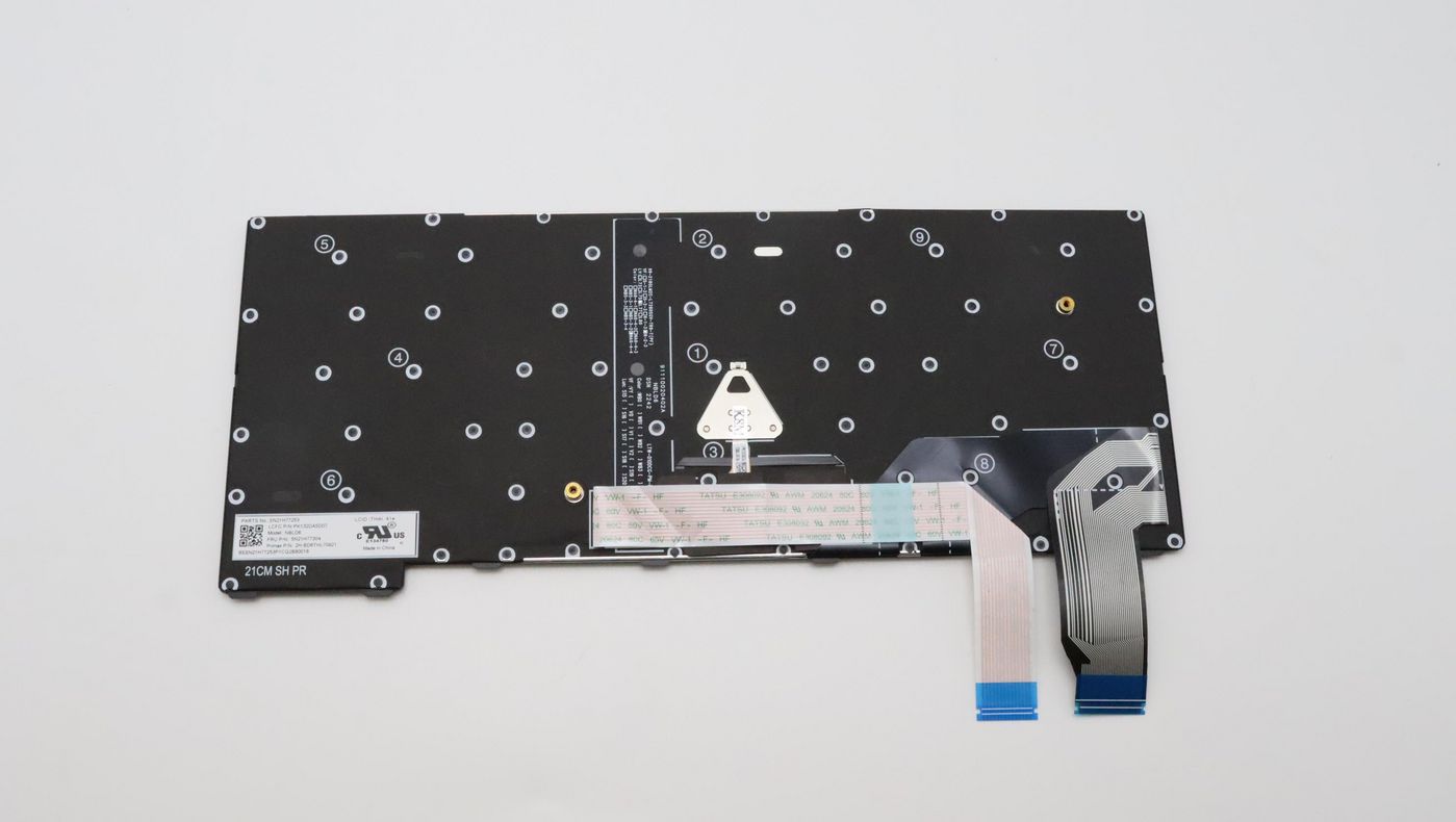 Lenovo 5N21H76850 laptop spare part Keyboard