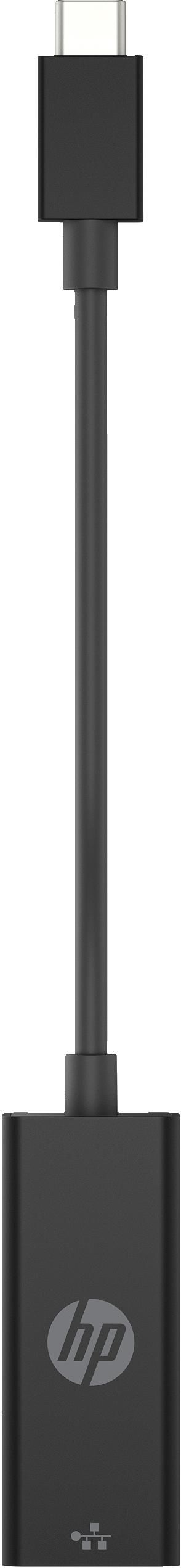 HP USB-C to RJ45 Adapter G2 Wired USB Type-C Black