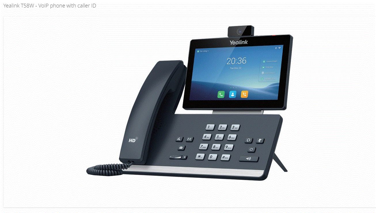 Yealink SIP-T58W IP phone Grey LCD Wi-Fi