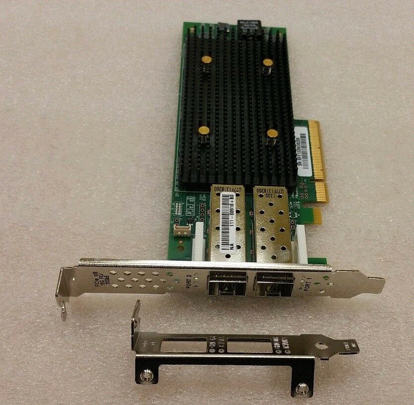 Dual-Port 16Gb FC 10GbE/FCoE