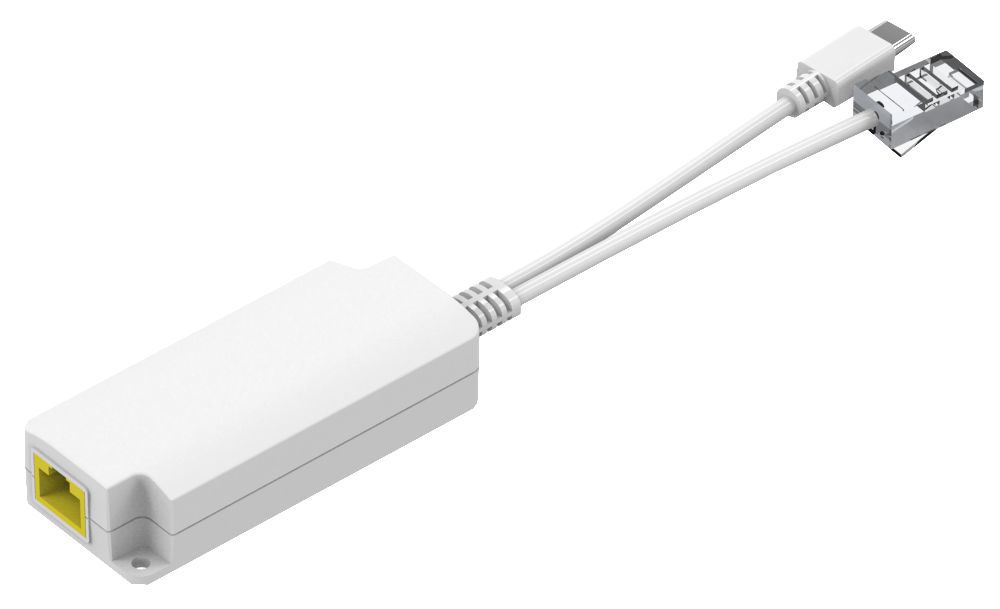 Microconnect MC-POESPLITTER-CW network splitter Power over Ethernet (PoE) White