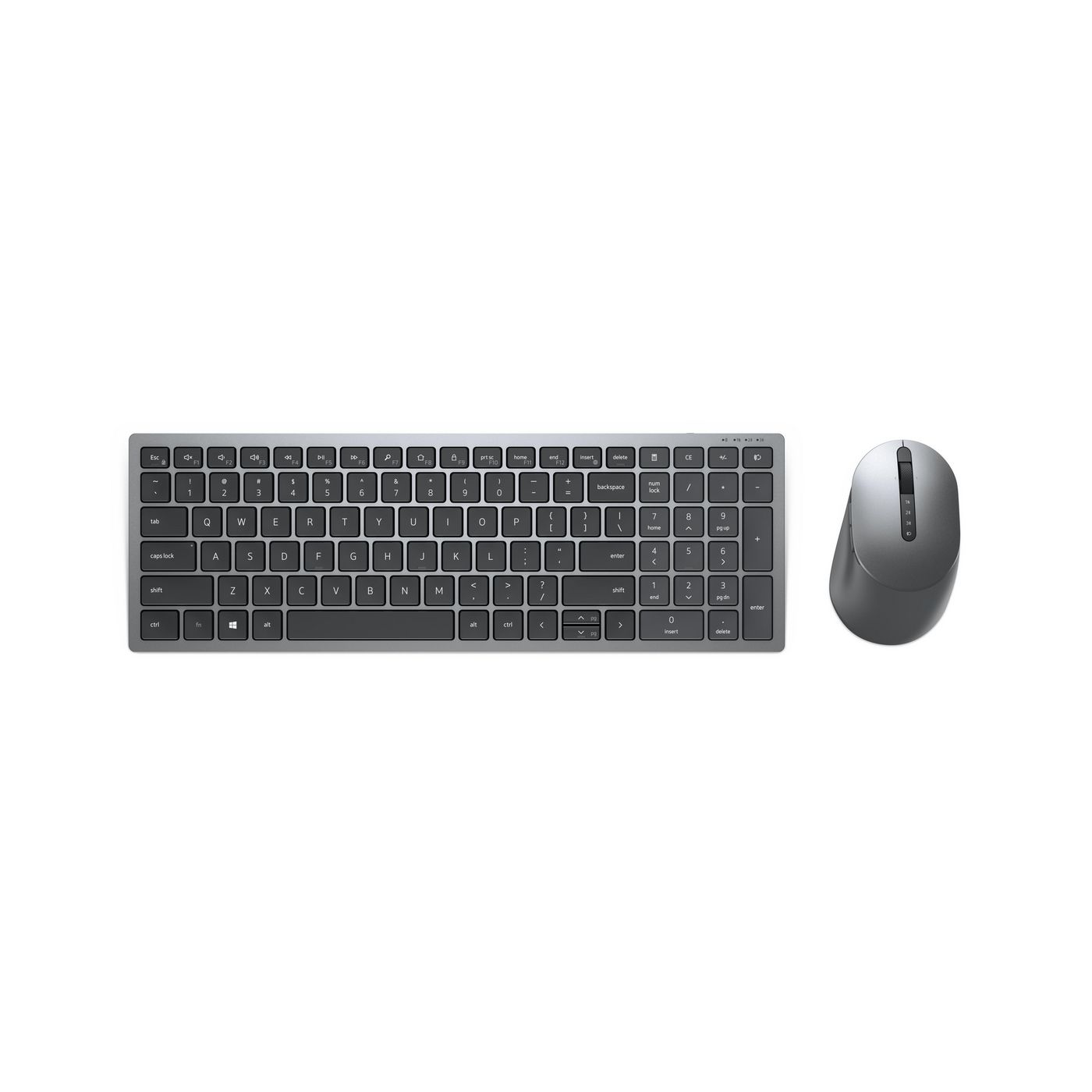 DELL Pro Plus Compact Keyboard and Mouse - KM7120W - Pan-Nordic (QWERTY)