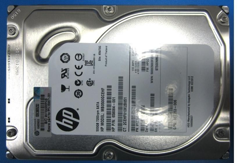 500GB 7200rpm 3.5in SATA-6G