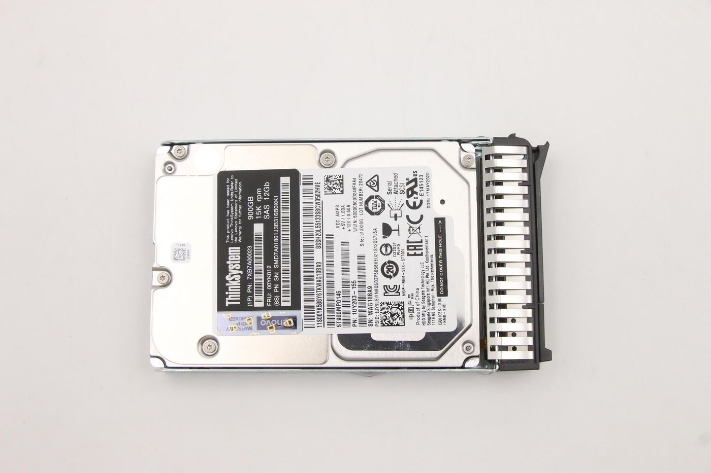 2.5" 900GB 15K SAS 12Gb Hot