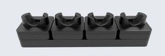 Charging base with 4 x