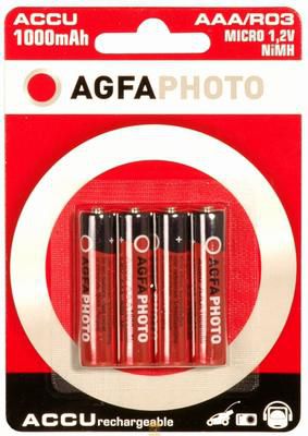 Batterijen 1X4 Akku Nimh