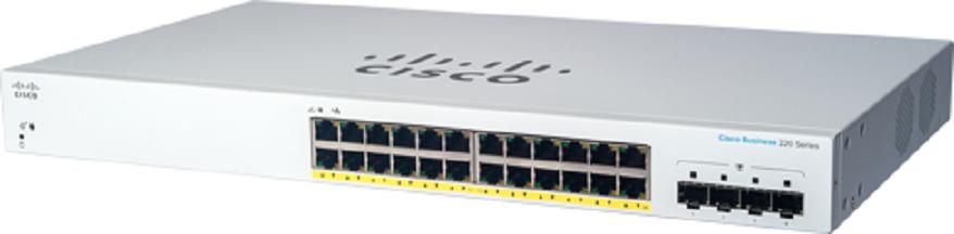 Bus 220 SmtSwitch 24p GE PoE 4x1G SFP
