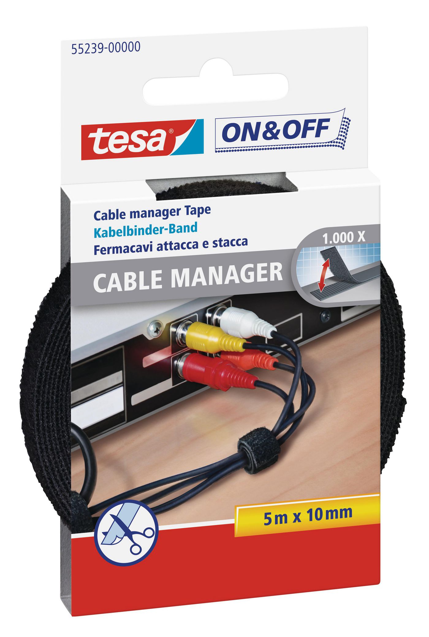 55239 Cable Tie Black 1 Pc(S)