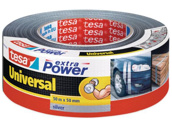 Stationery Tape 50 M Silver 1