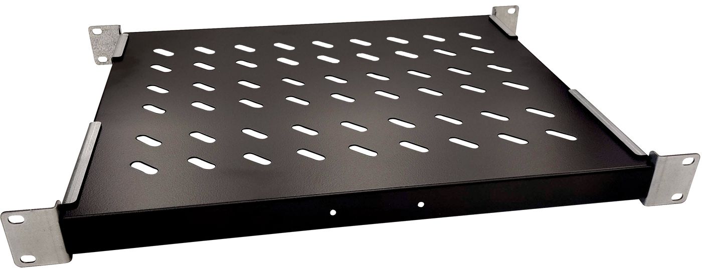 1U 19" D=600MM FIXED SHELF