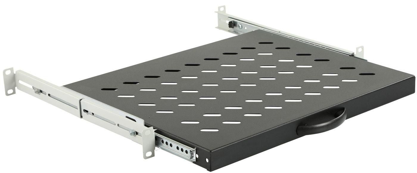D=800 SLIDING SHELF BLACK