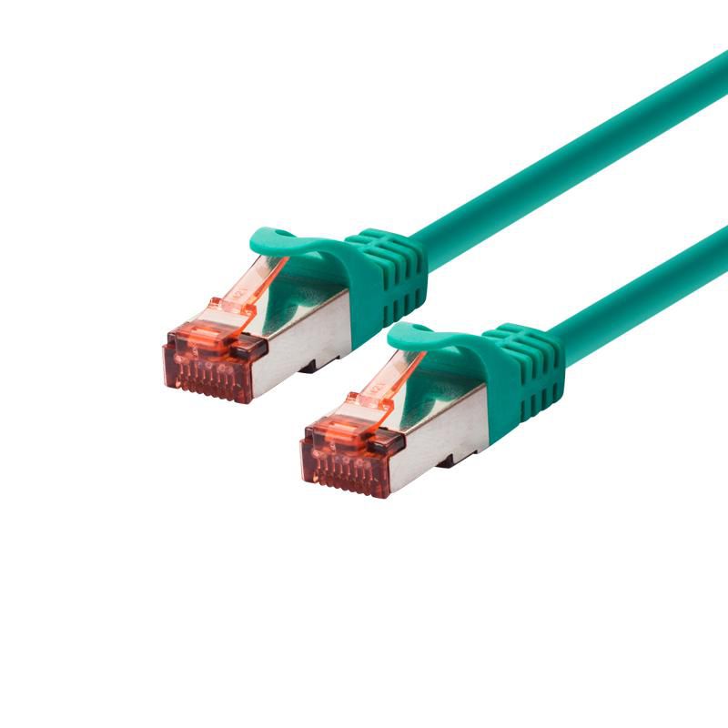 LOGON TCF66F003G CAT 6a F/UTP 0,3m Grøn