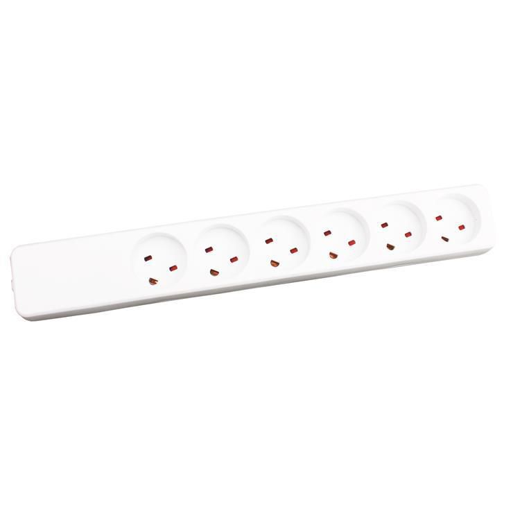 Plast Power Strip 6-way EDB