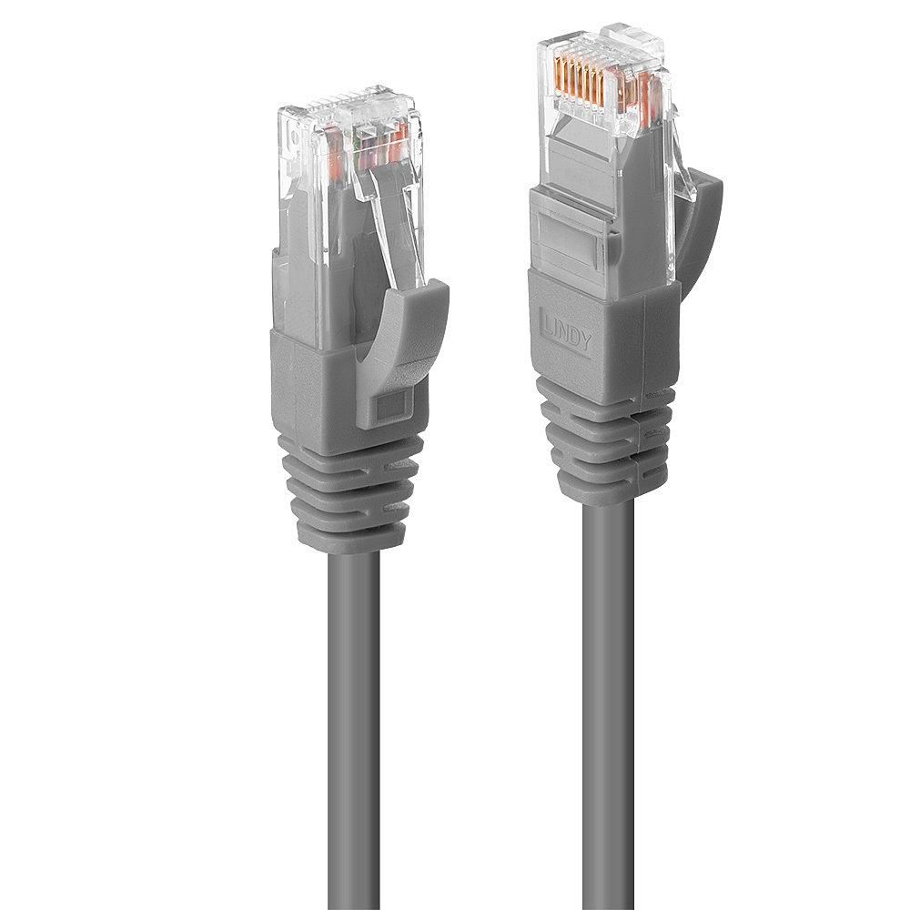 Lindy 45400 networking cable Grey 0.3 m Cat6 U/UTP (UTP)
