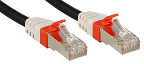 Lindy Cat.6 (A) SSTP / S/FTP PIMF Premium 1.0m networking cable Black 1 m