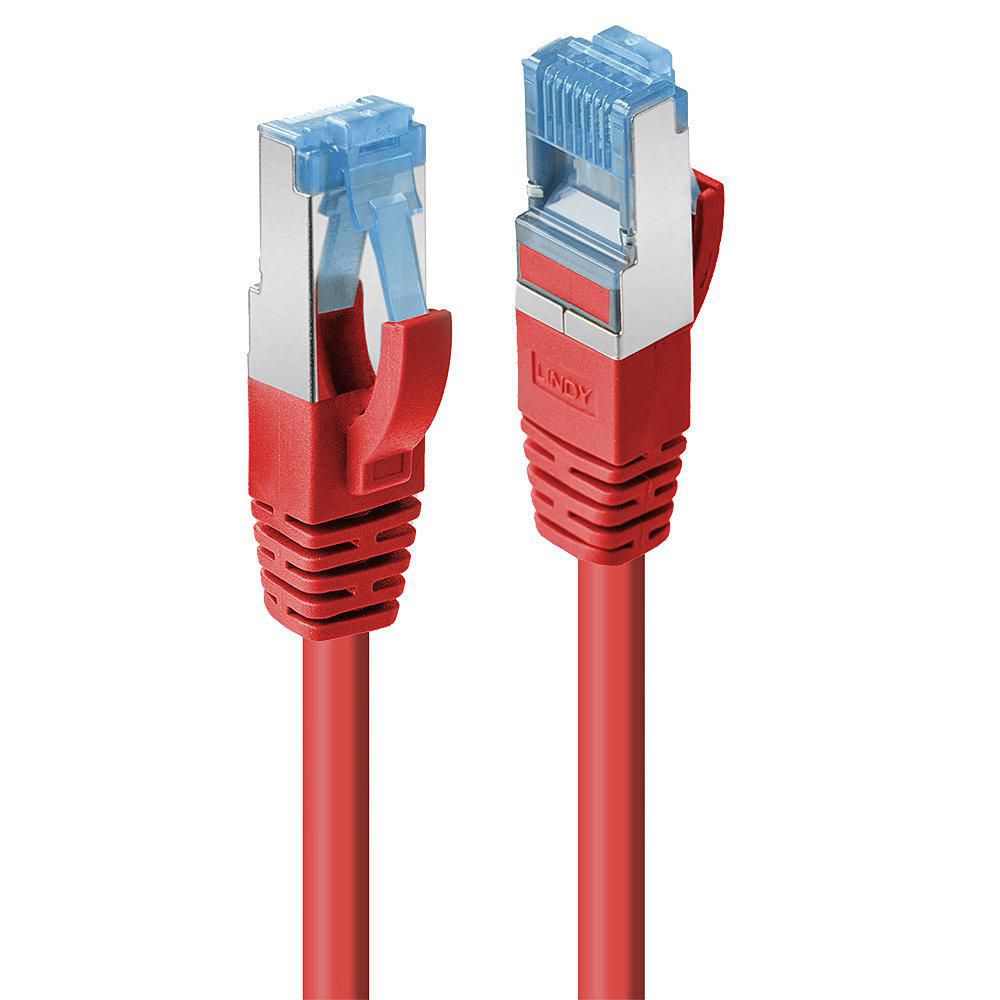 Lindy 47160 networking cable Red 0.3 m Cat6a S/FTP (S-STP)