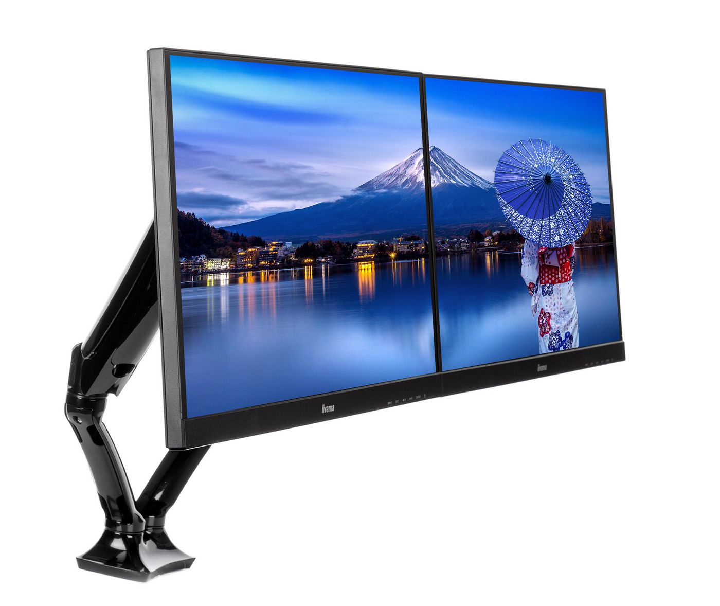 iiyama DS3002C-B1 monitor mount / stand 68.6 cm (27") Desk Black