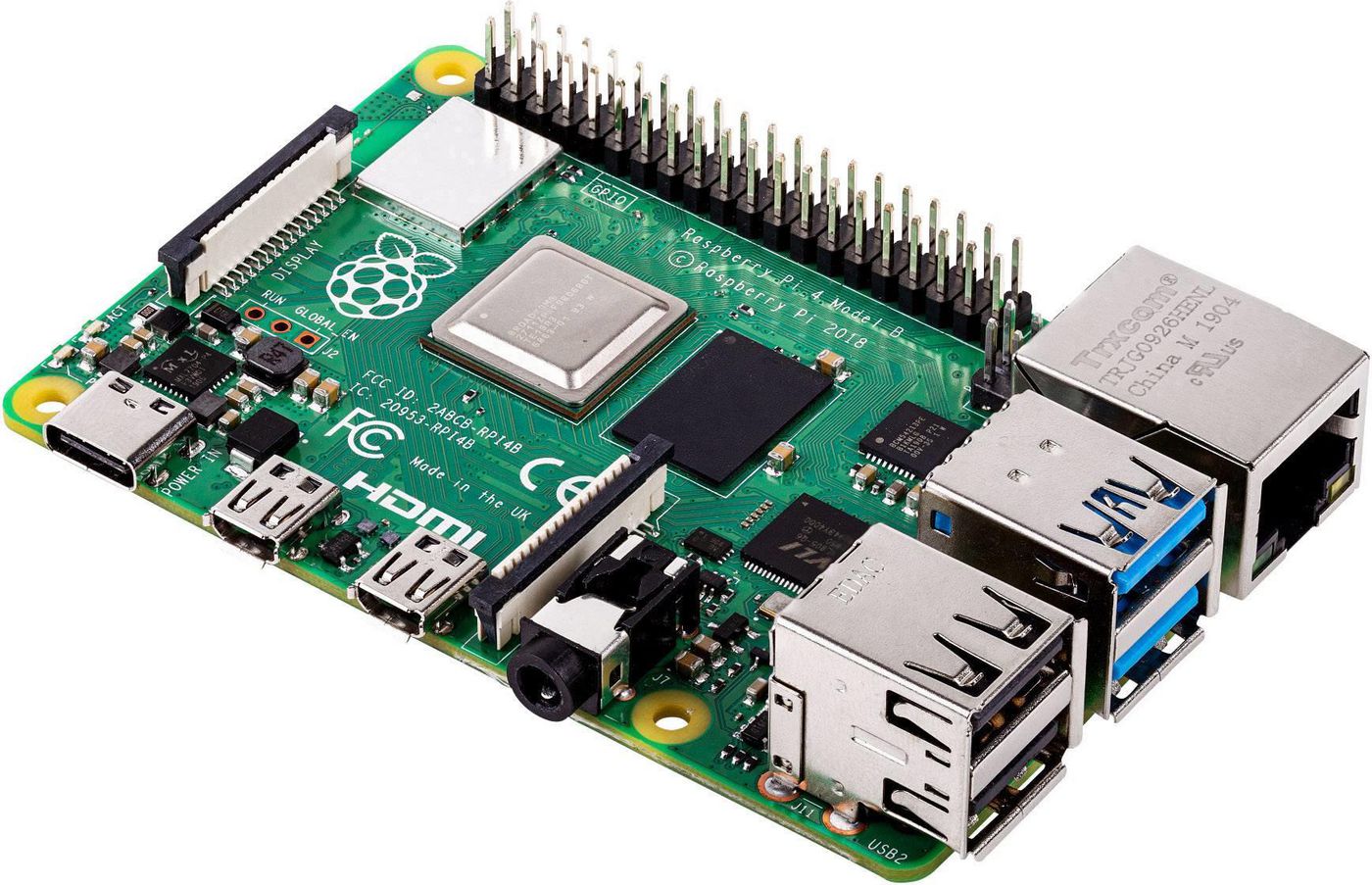 4 Mini Pc Green Bcm2711 1.5