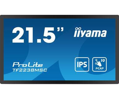 21.5" Bonded PCAP Bezel Free 10P Touch w