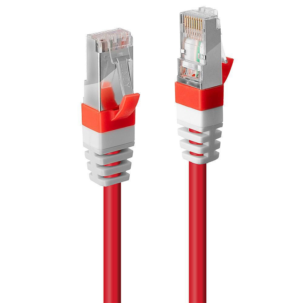 Lindy 45391 networking cable Red 15 m Cat6a S/FTP (S-STP)
