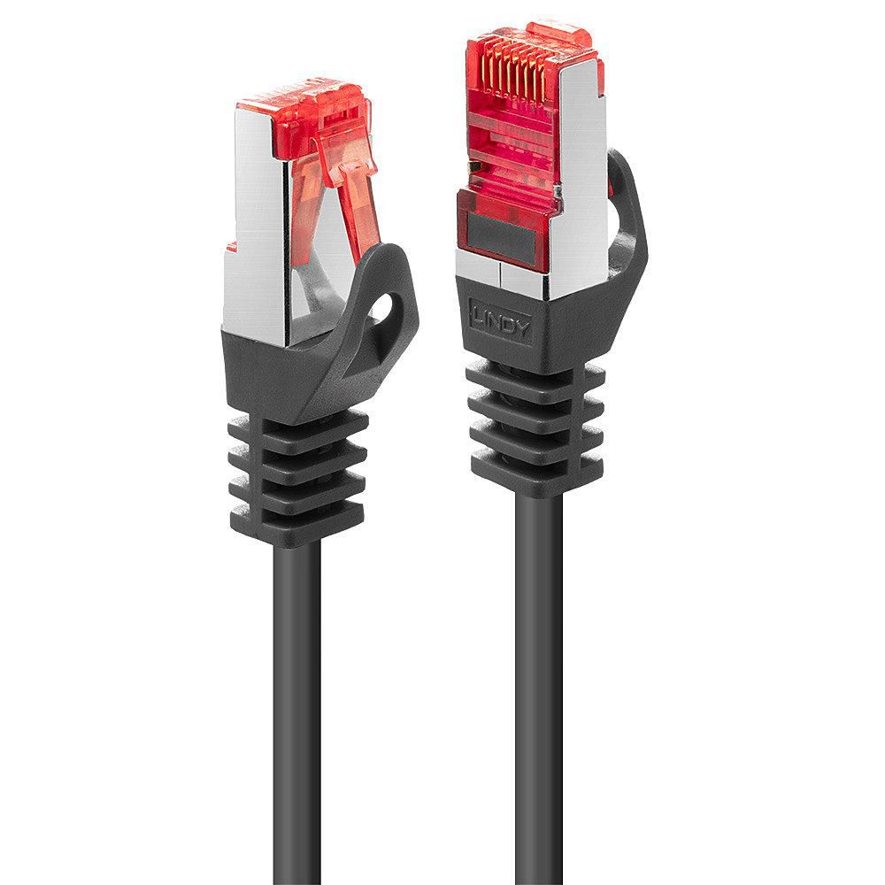 Lindy 47372 networking cable Black 1 m Cat6 S/FTP (S-STP)
