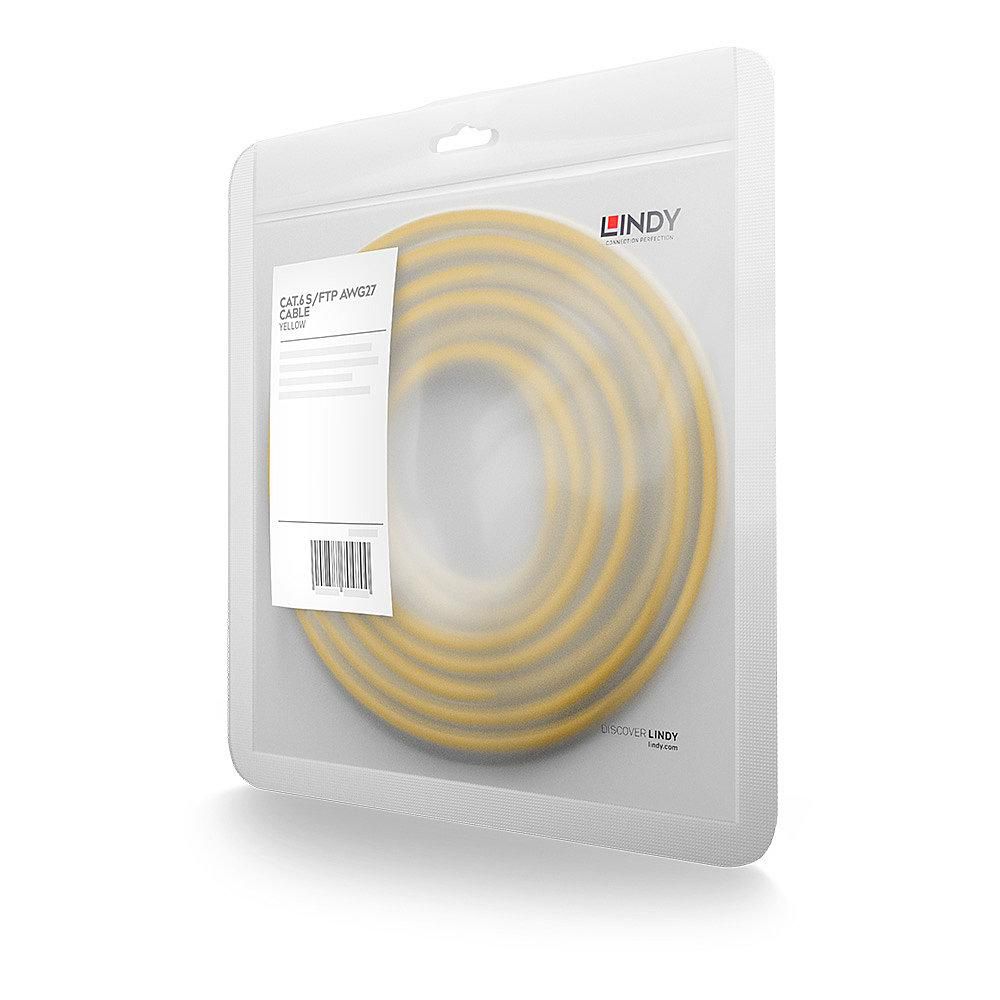 Lindy 47771 networking cable Yellow 30 m Cat6 S/FTP (S-STP)
