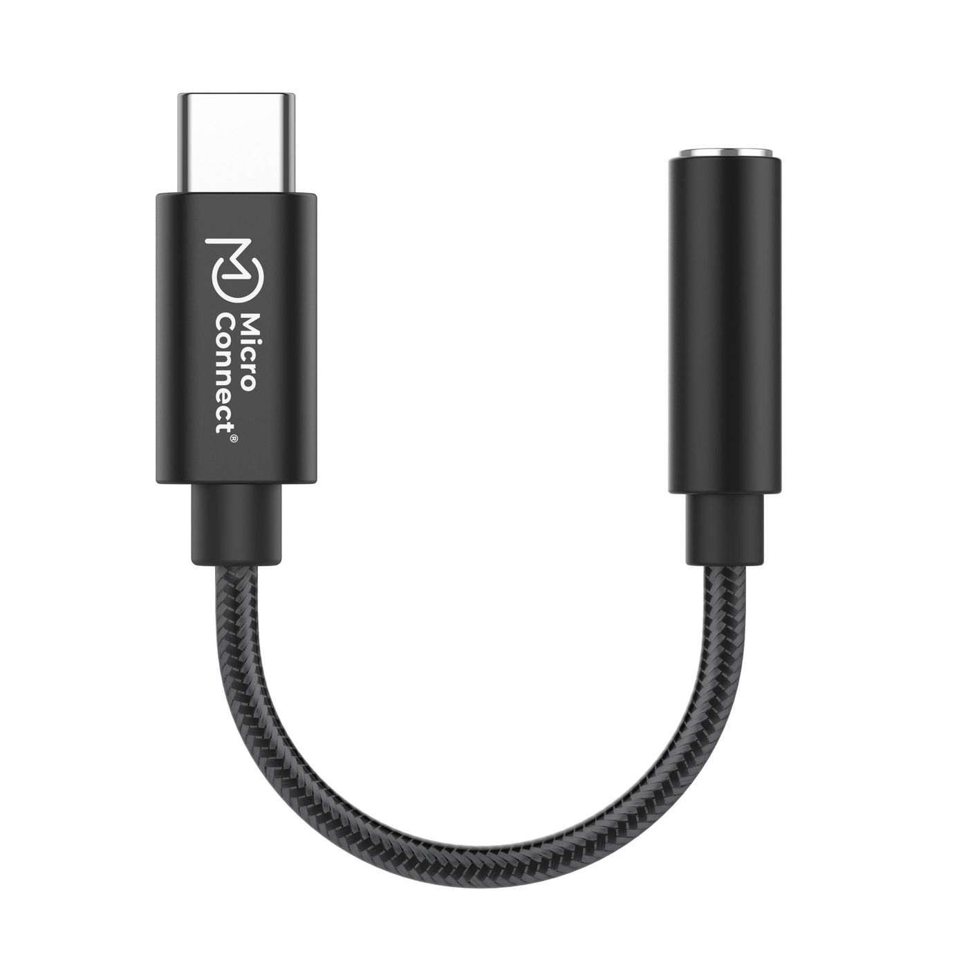 Microconnect MC-AUDIO-USBC video cable adapter 0.13 m Silver