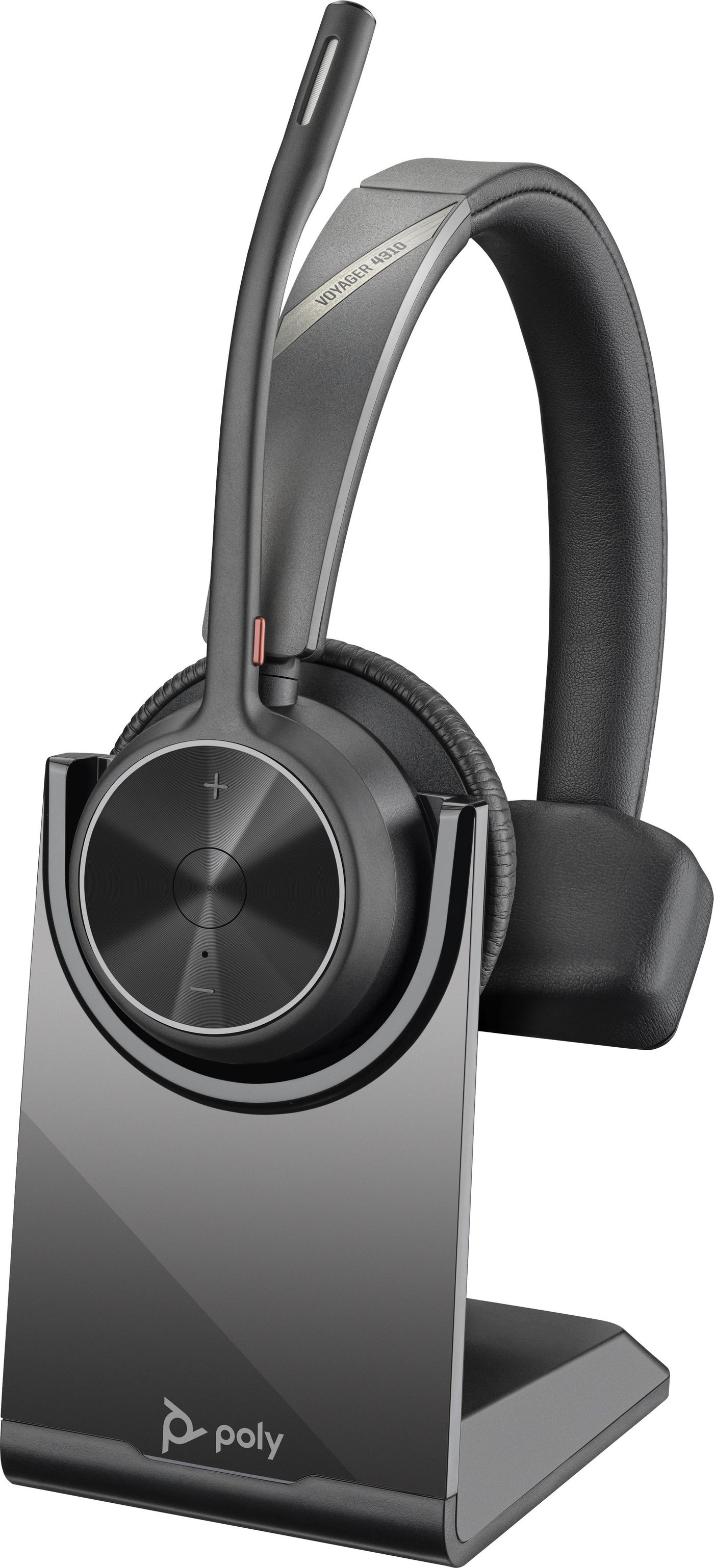 HP Poly Voyager 4310 USB-C Headset +BT700 dongle +Charging Stand